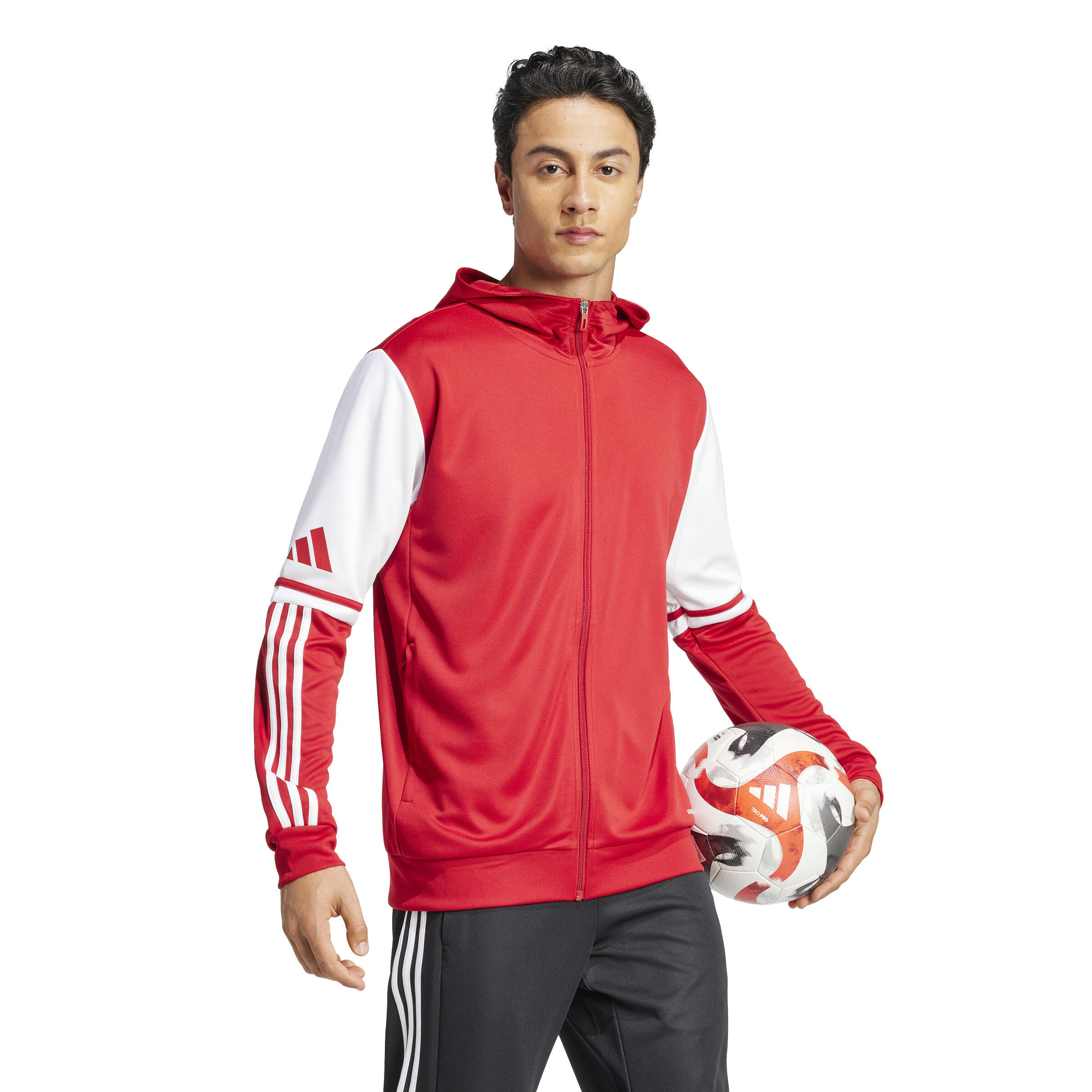 Bluza dresowa z kapturem adidas Squadra25 3/8