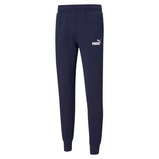 Pantalon - Fitness - Homme - Taille élastique, Poches zippées - PUMA - Noir/Bleu
