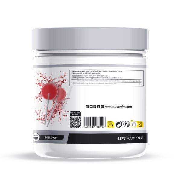 Creatine Monohydrate 200 Mesh - 300g Sucette de MASmusculo 3/6