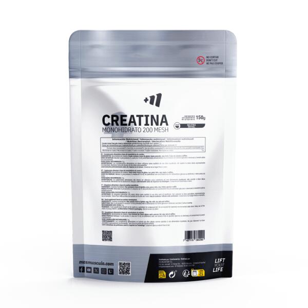 Monohydrat kreatyny 200 mesh - 150g Neutral MASMUSCULO