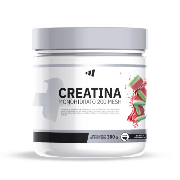 Monohydrat kreatyny 200 mesh - 300 g MASMUSCULO żelki arbuzowe