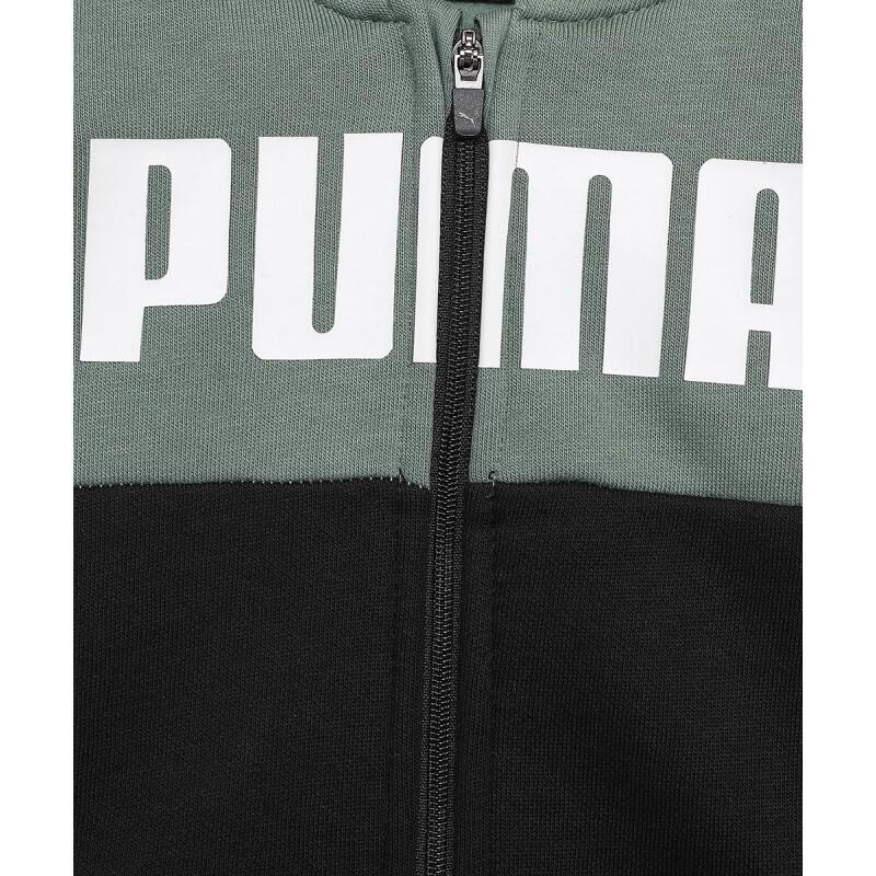 Conjunto deportivo para bebé Minicats Colourblock PUMA Eucalyptus Green 5/5