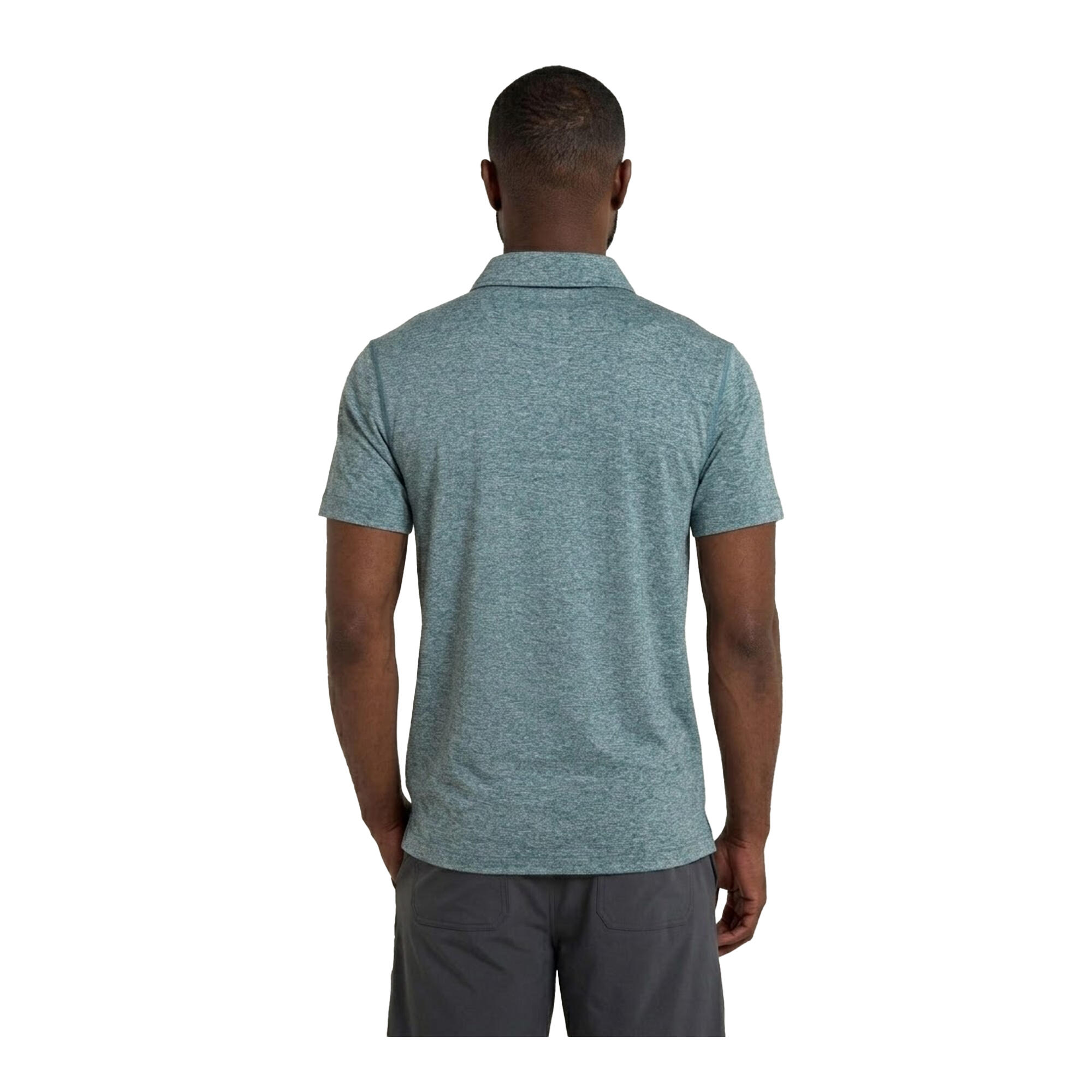 Polo DEUCE Homme (Bleu Pétrole) 2/2