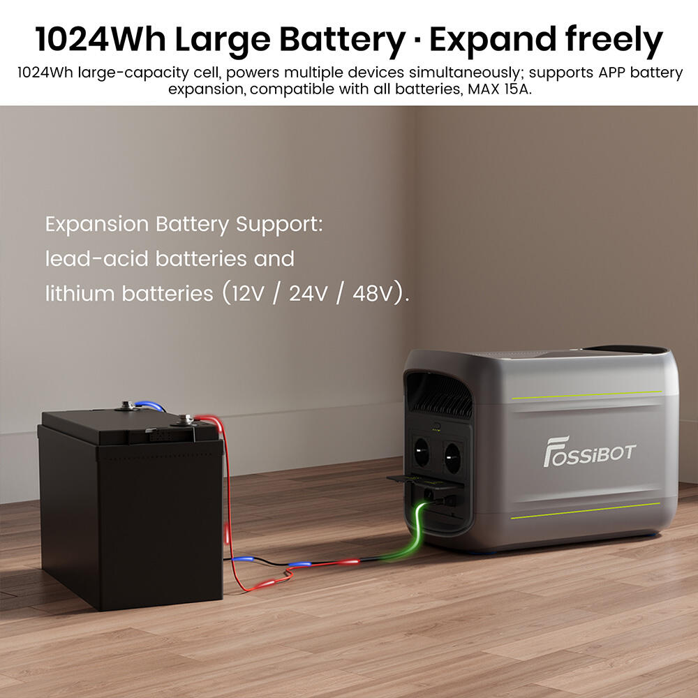 FOSSIBOT F1800 Powerstation 1024Wh 7/7
