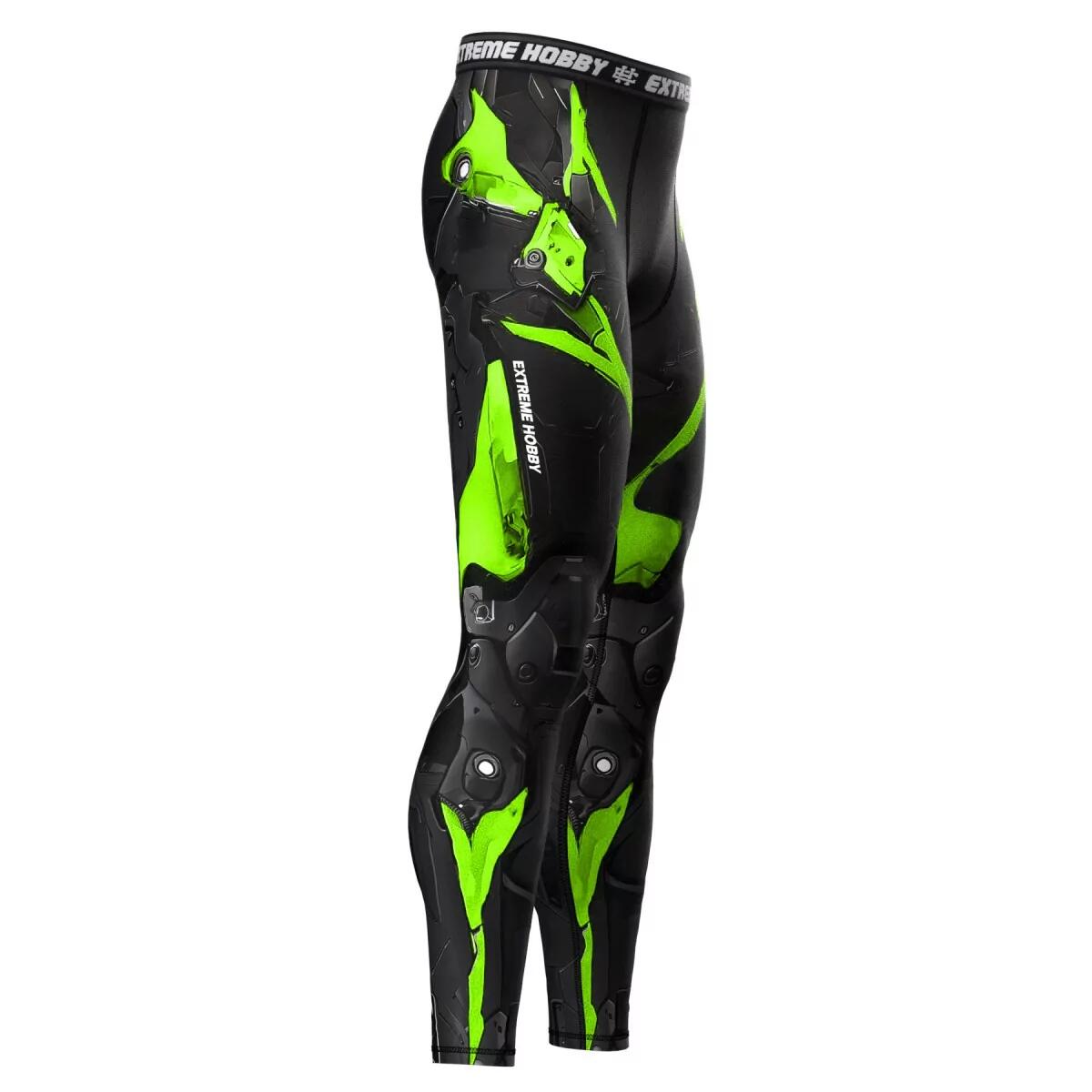 Leggings sportivi da uomo EXTREME HOBBY IRON FORCE 3/6