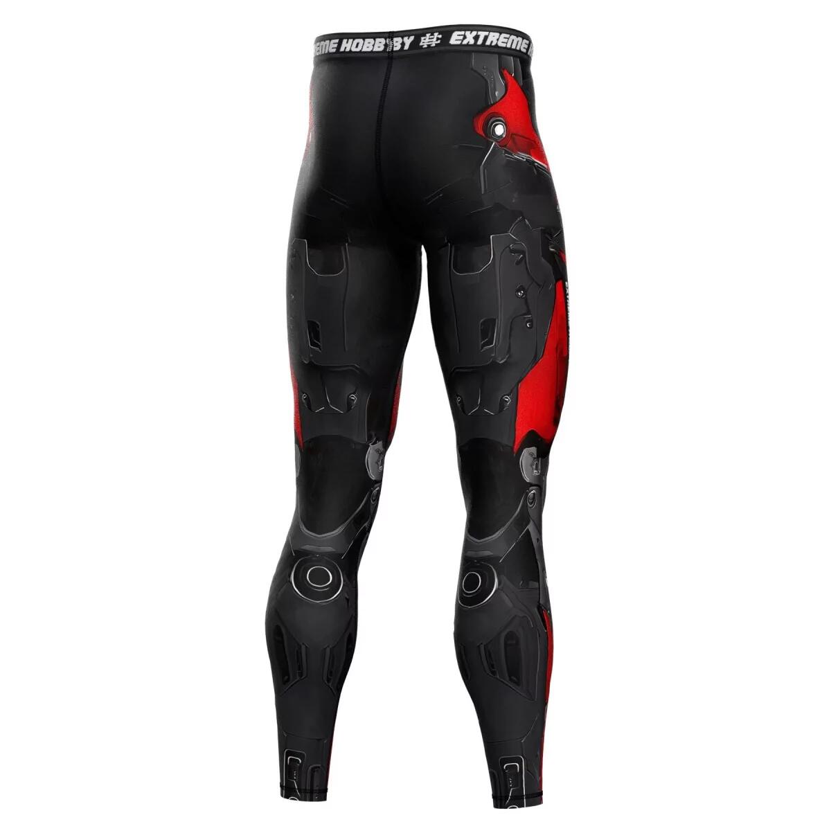 Leggings sportivi da uomo EXTREME HOBBY IRON FORCE 3/7