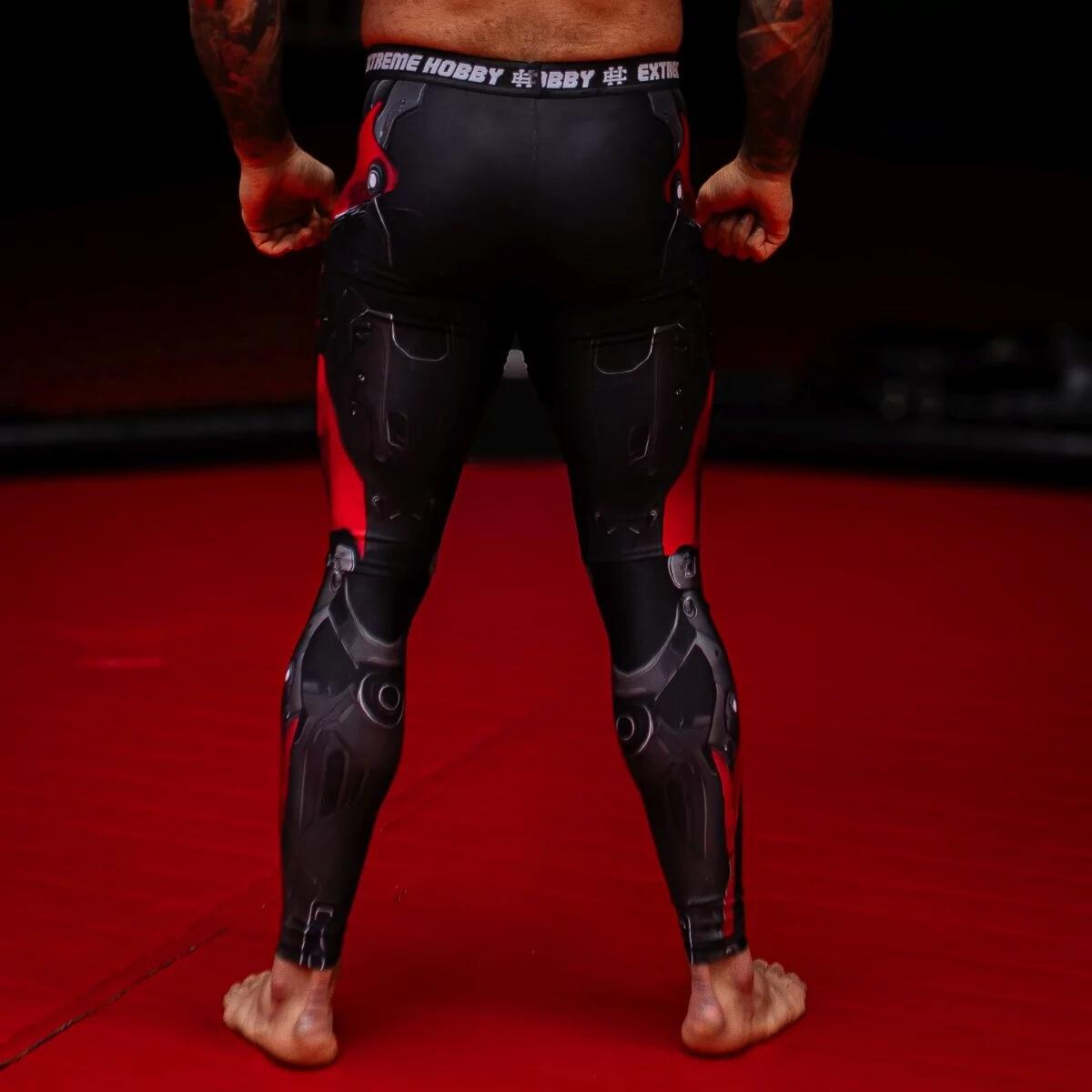 Leggings sportivi da uomo EXTREME HOBBY IRON FORCE 4/7