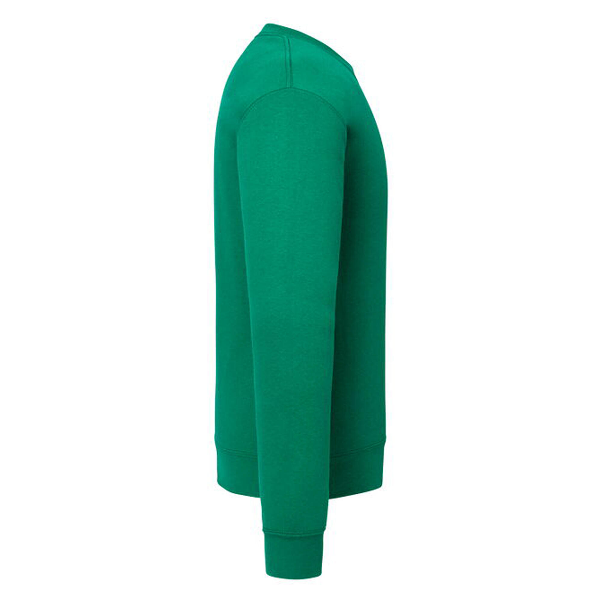 "Supercotton" Sweatshirt für Herren College Grün 4/4