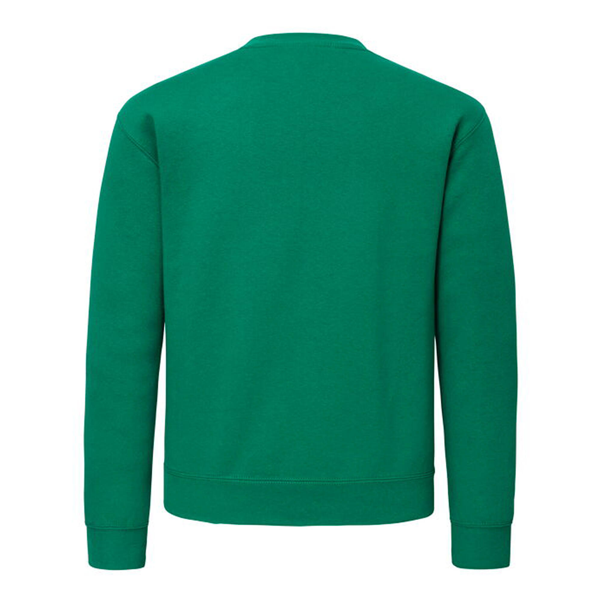 "Supercotton" Sweatshirt für Herren College Grün 3/4