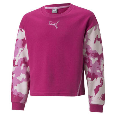 Sweatshirt universeel voor jongens puma alpha hoodie fl