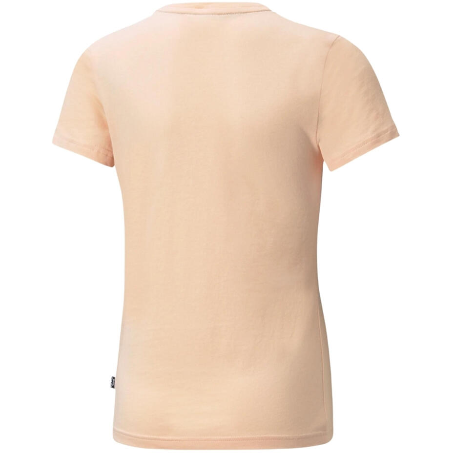 Camiseta Essentials+ Logotipo para Niños/Niñas Naranja 2/2