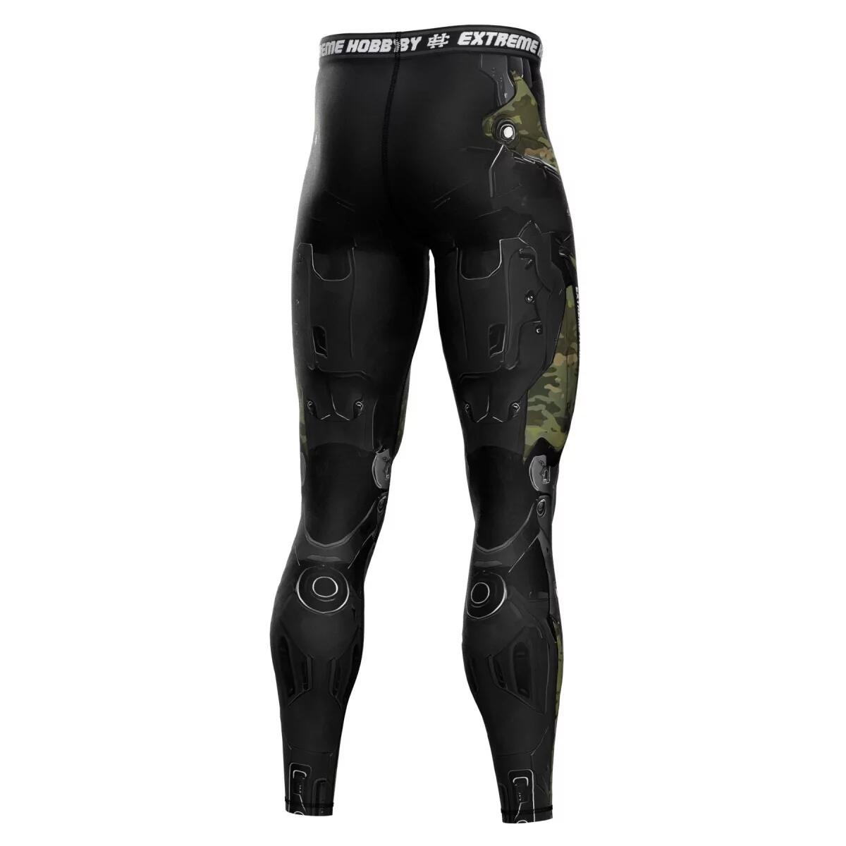 Leggings sportivi da uomo EXTREME HOBBY IRON FORCE 3/7