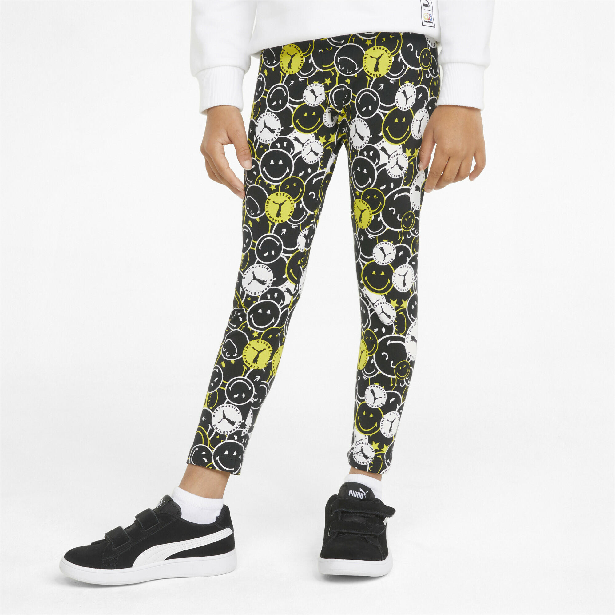 Leggings PUMA x SMILEY WORLD stampati da bambino PUMA 2/5
