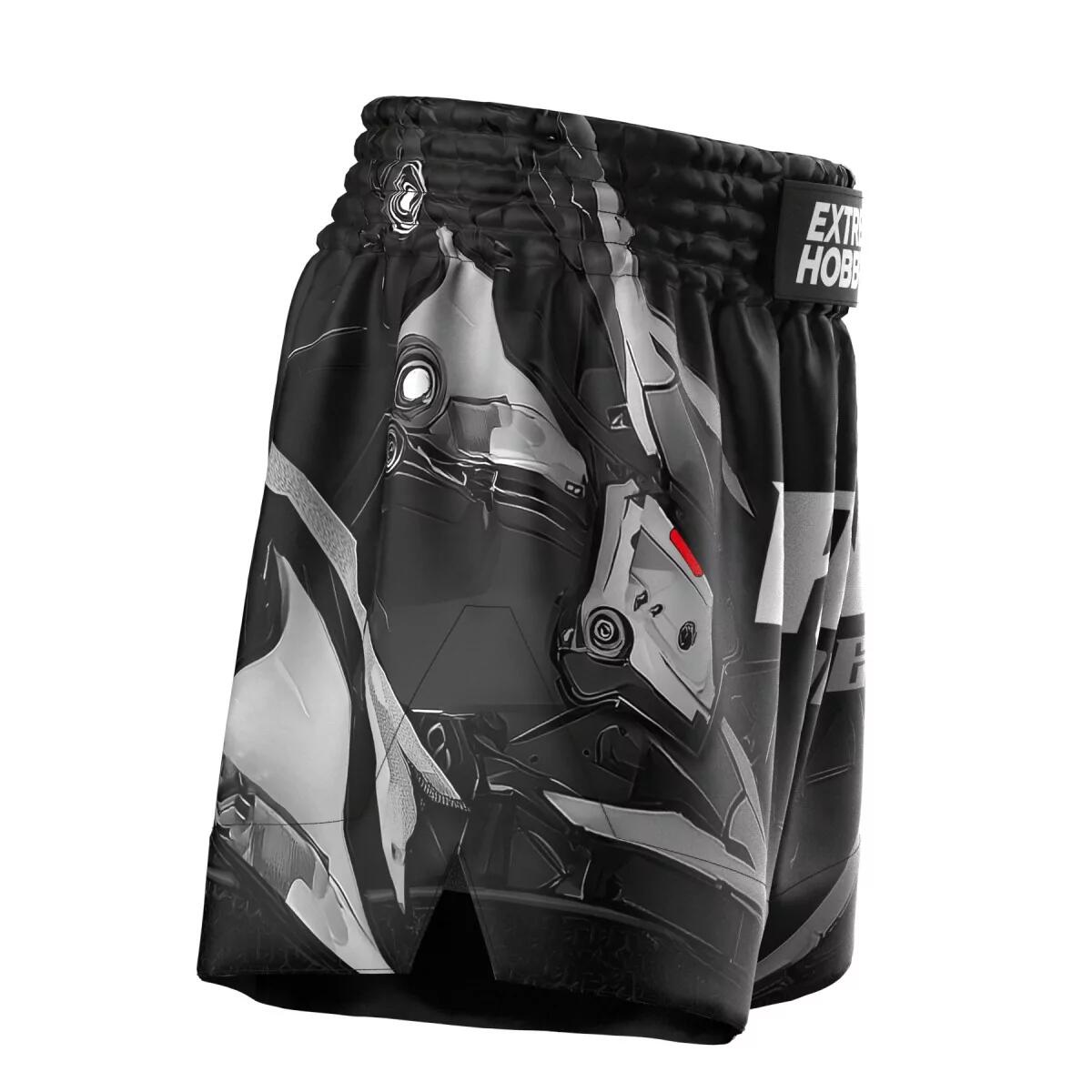 Muay Thai Shorts für Herren EXTREME HOBBY IRON FORCE 6/7