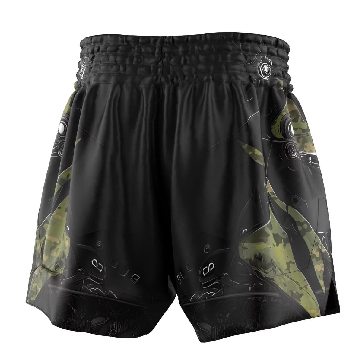 Muay Thai Shorts für Herren EXTREME HOBBY IRON FORCE 3/7