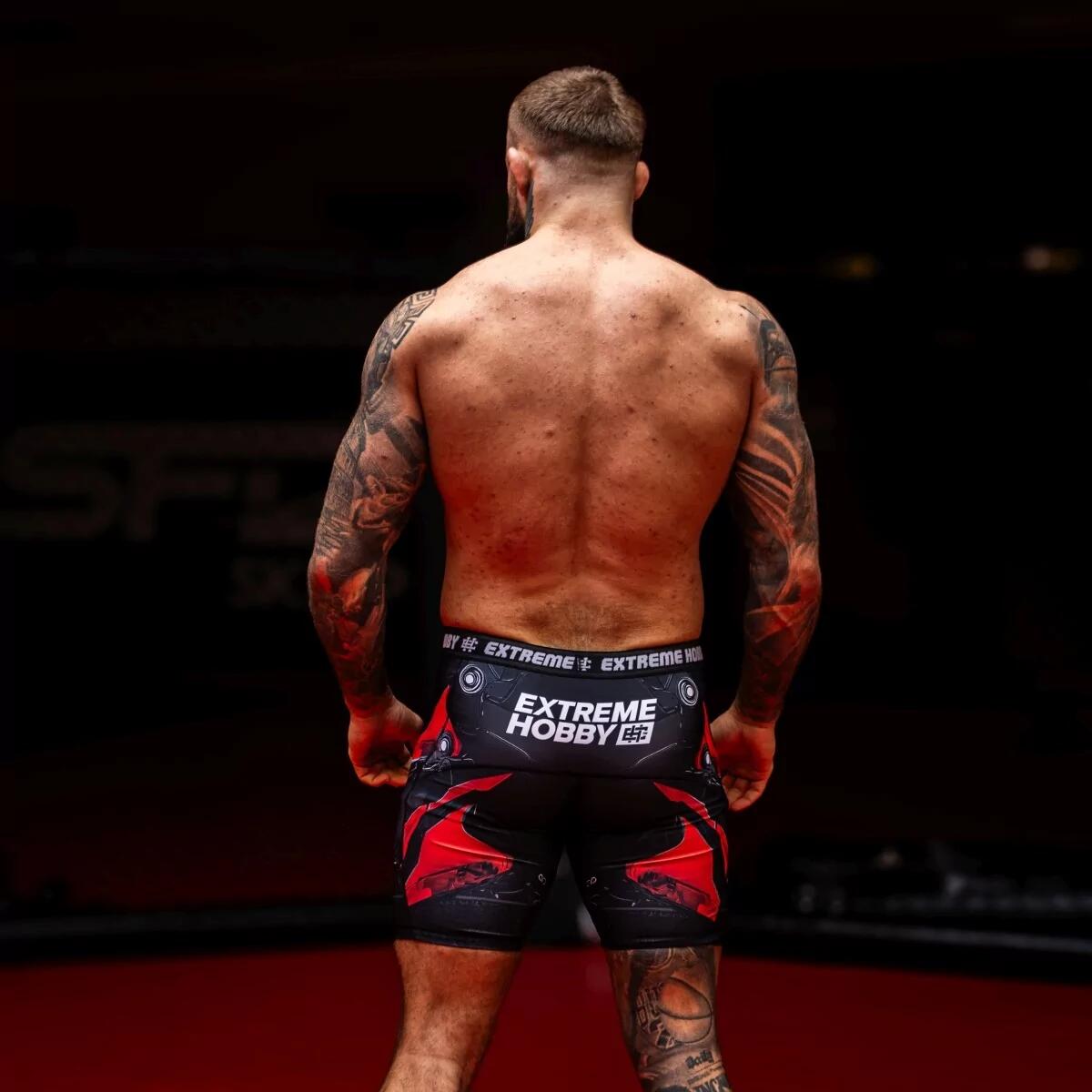Vale Tudo shorts voor heren MMA EXTREME HOBBY IRON FORCE 4/7