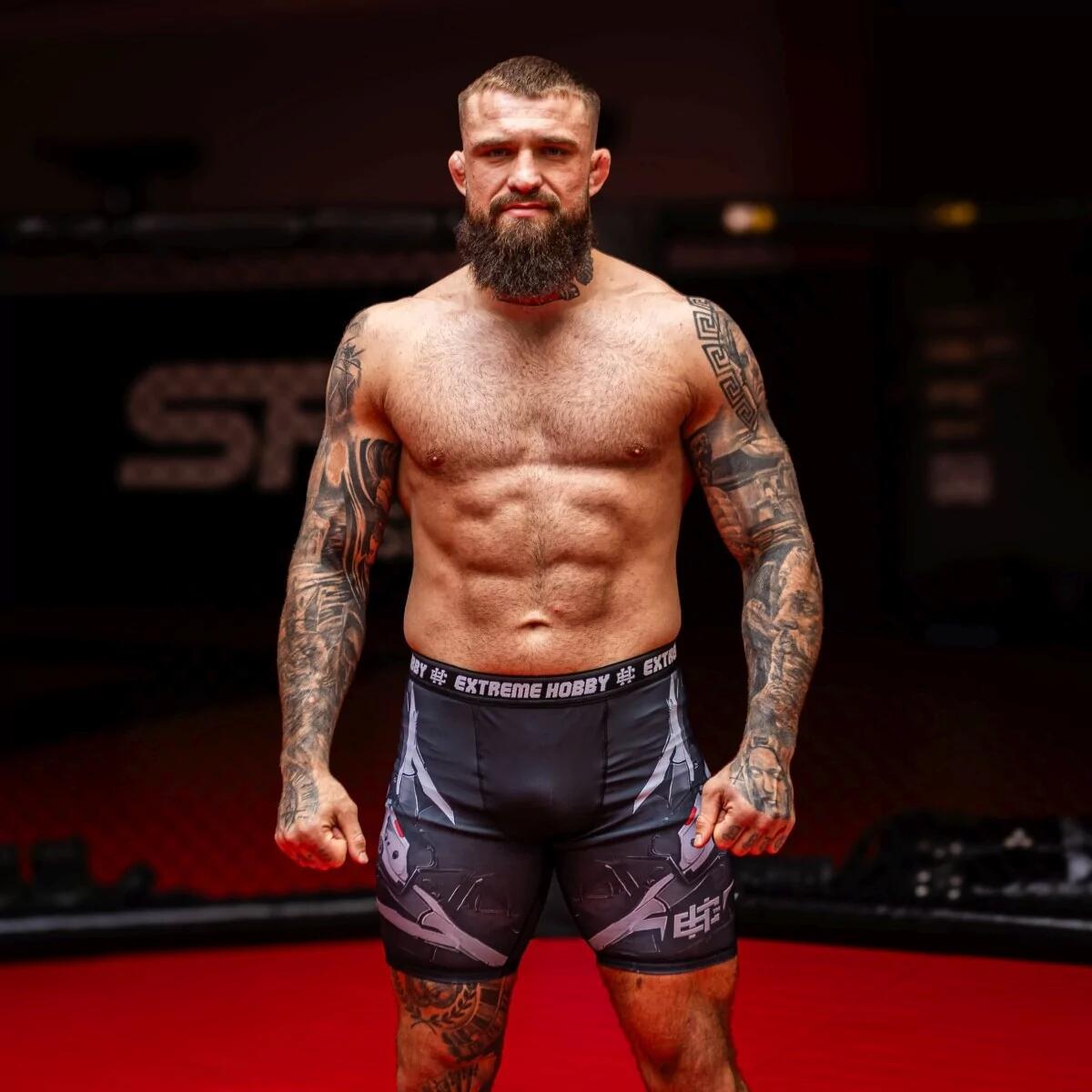 Vale Tudo Shorts für Herren MMA EXTREME HOBBY IRON FORCE 2/7