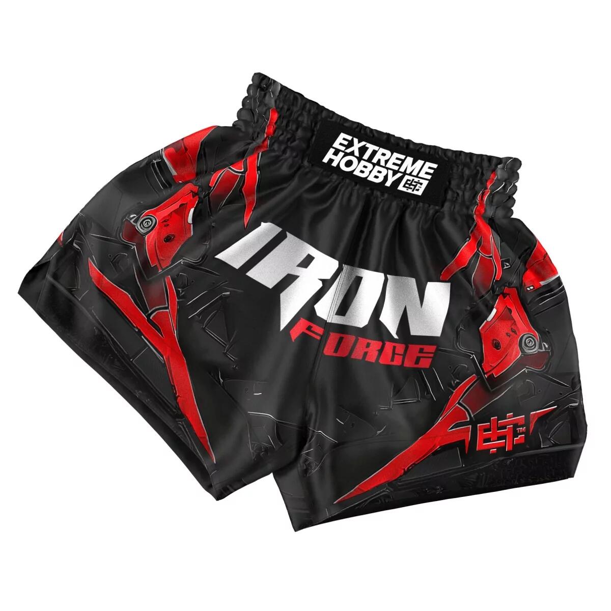 Pantaloncini Muay Thai da uomo EXTREME HOBBY IRON FORCE 5/7