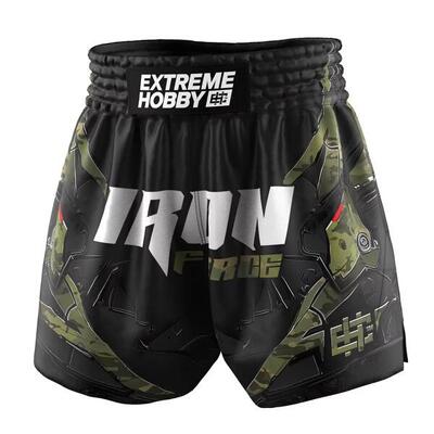 Muay thai shorts voor heren extreme hobby iron force