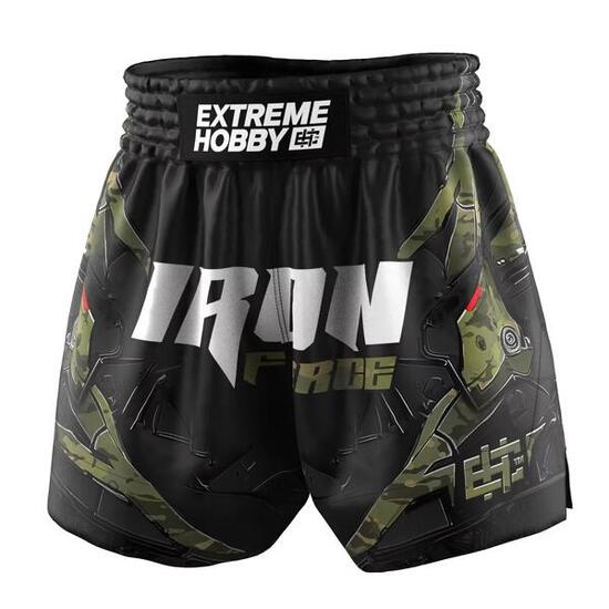 Pantaloncini Muay Thai da uomo EXTREME HOBBY IRON FORCE