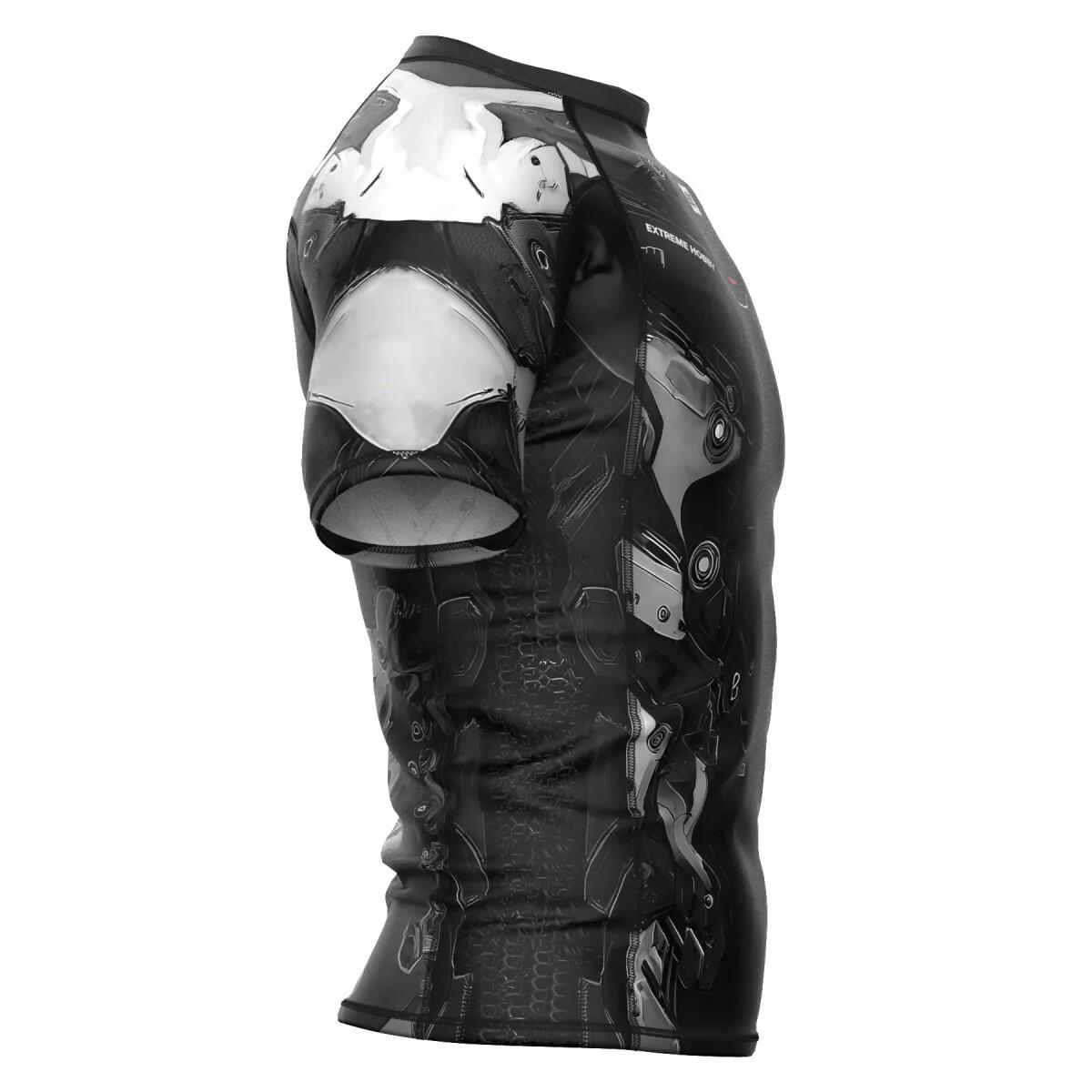 Rashguard homme à manches courtes pour le MMA IRON FORCE 5/7
