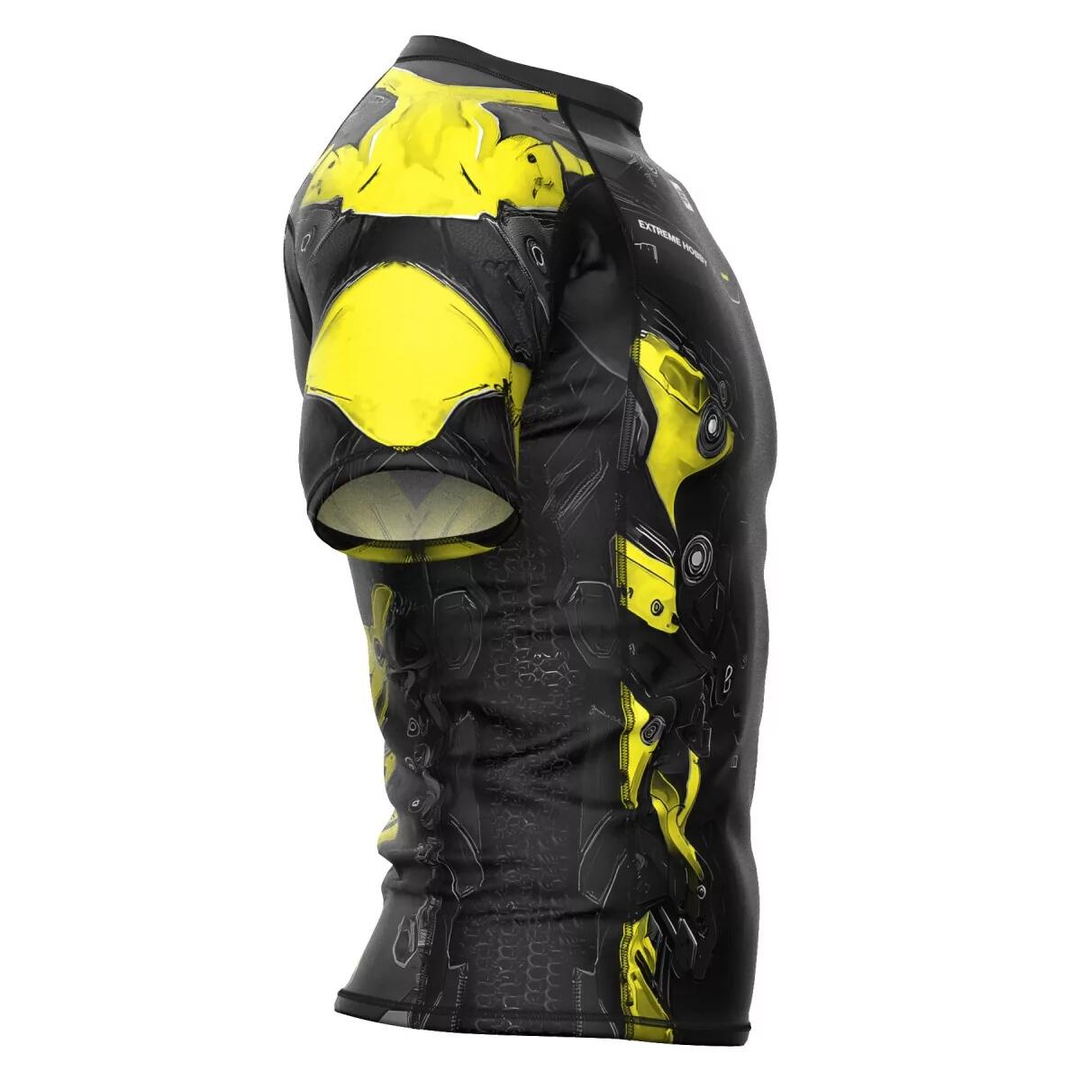 Rashguard homme à manches courtes pour le MMA IRON FORCE 3/7