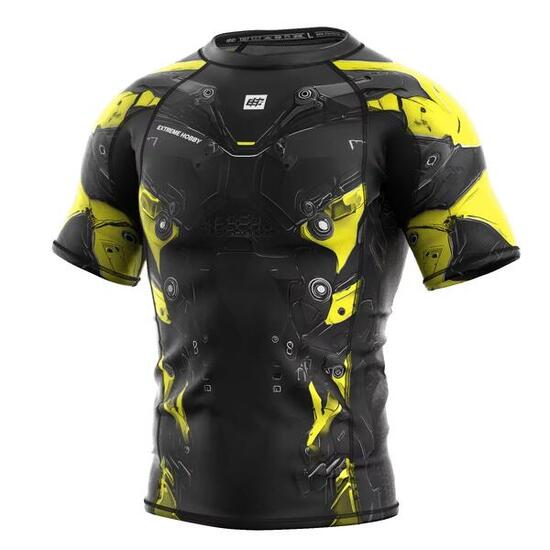 Rashguard homme à manches courtes pour le MMA IRON FORCE