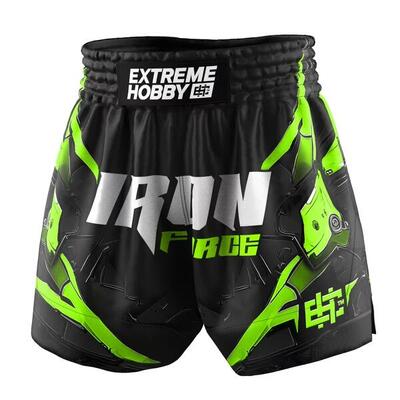 Muay thai shorts voor heren extreme hobby iron force
