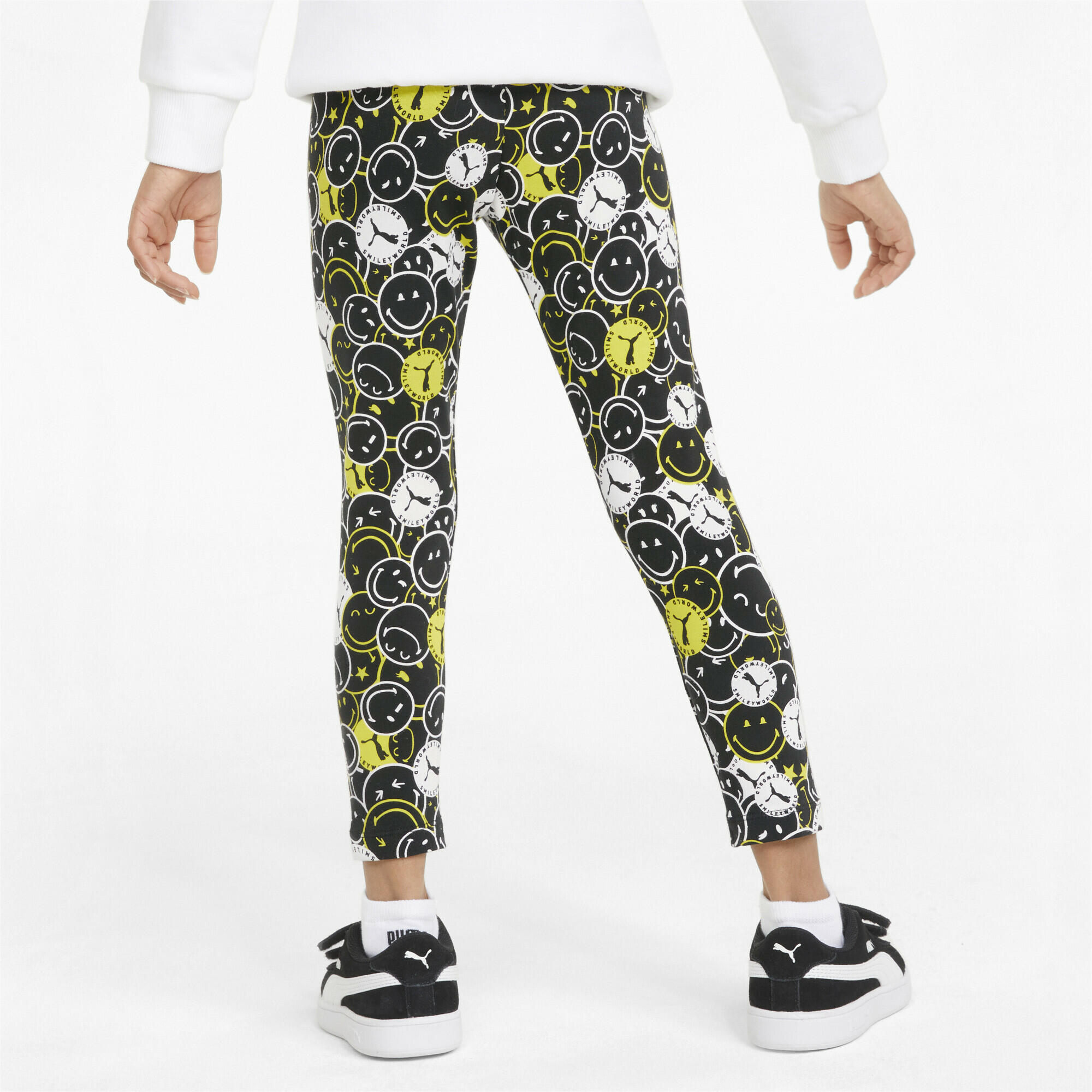 Leggings PUMA x SMILEY WORLD stampati da bambino PUMA 3/5