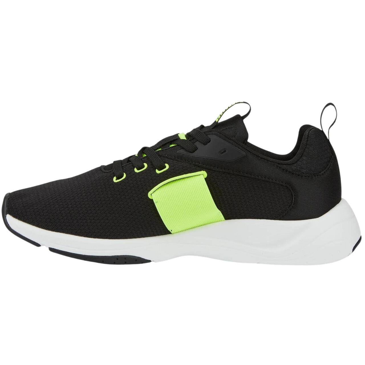 Sneaker "Zora" Damen Schwarz/Grün 3/5
