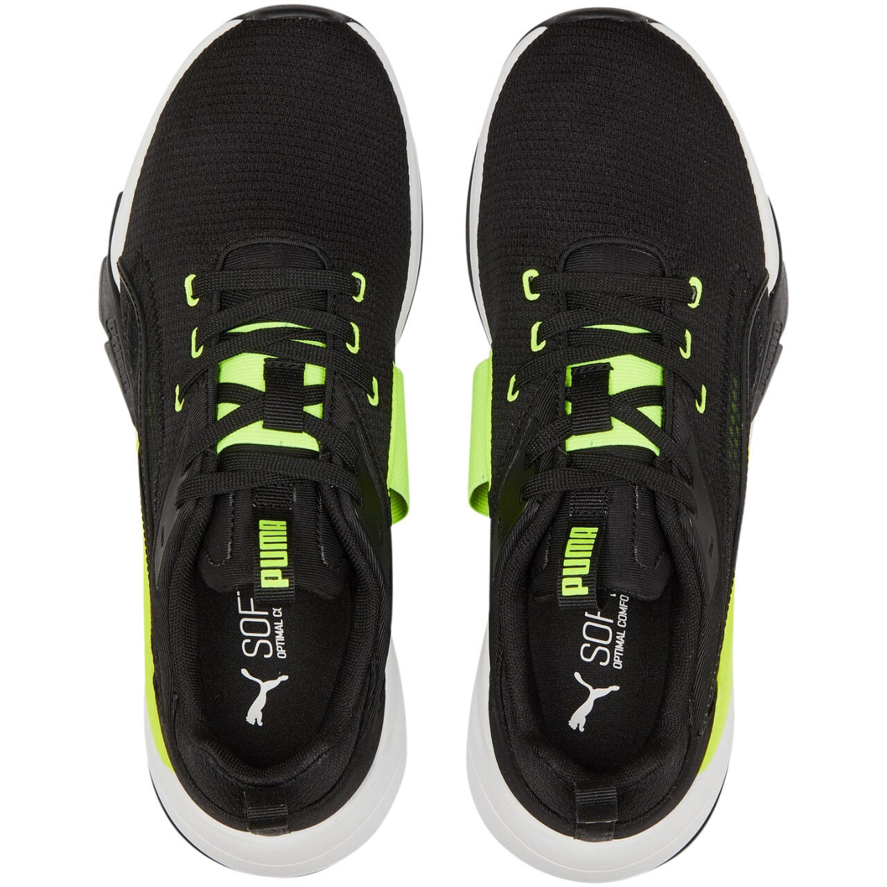 Sneaker "Zora" Damen Schwarz/Grün 2/5