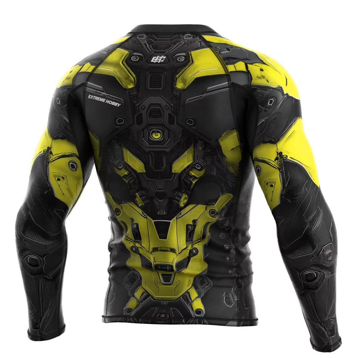 Rashguard a maniche lunghe da uomo MMA EXTREME HOBBY IRON FORCE 2/6