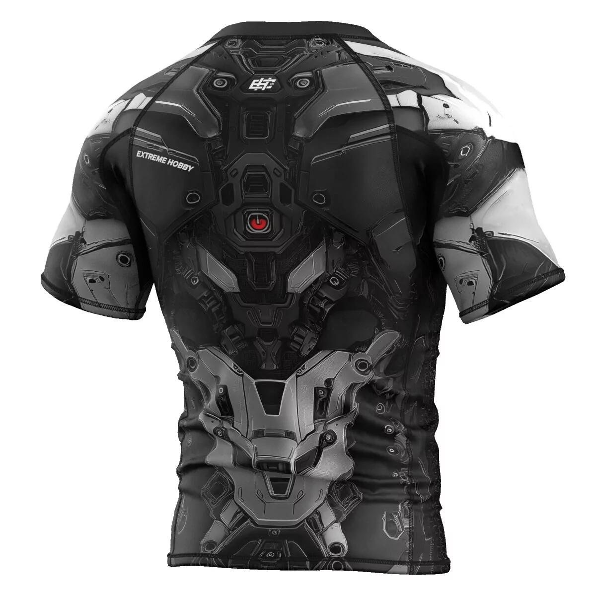 Rashguard homme à manches courtes pour le MMA IRON FORCE 3/7