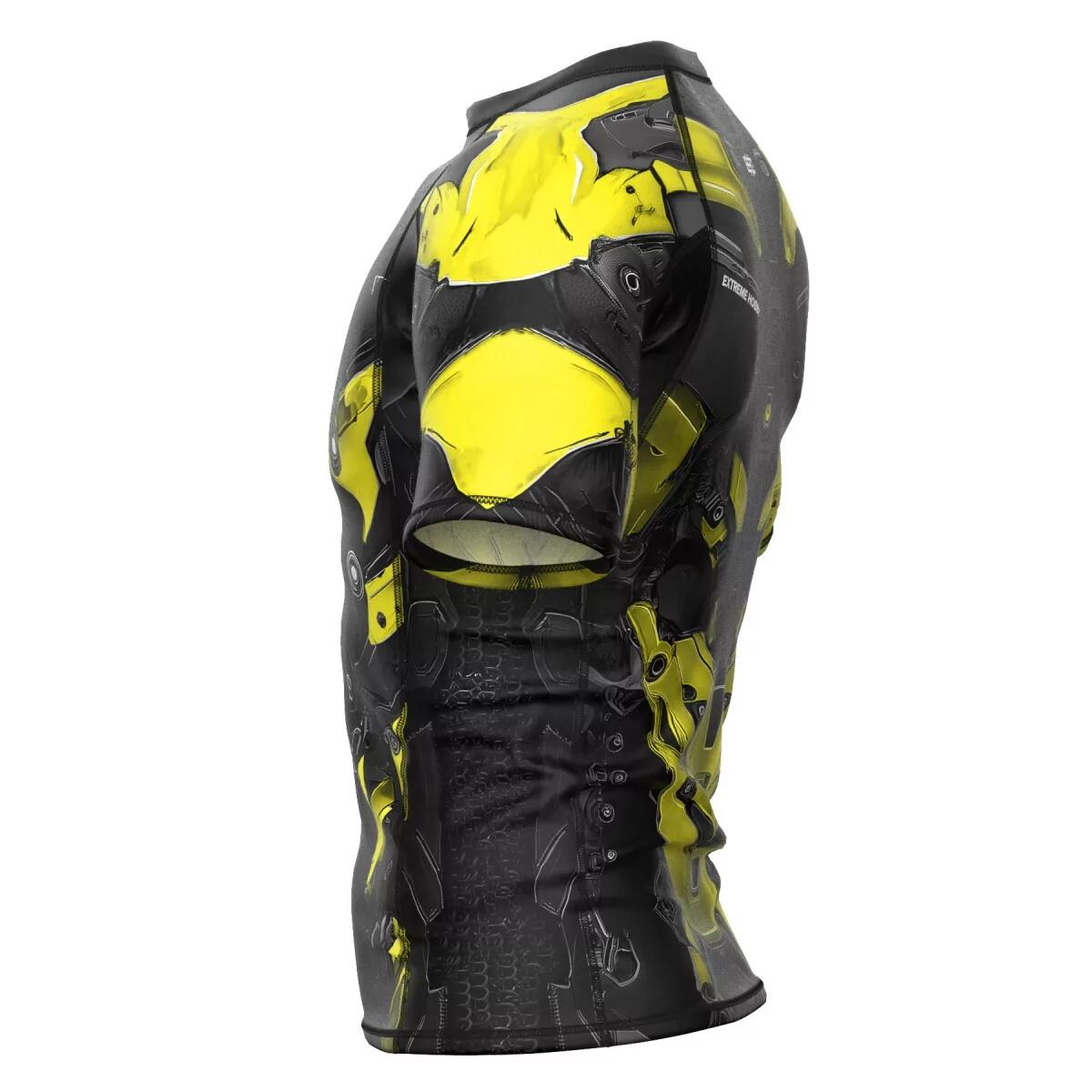 Rashguard homme à manches courtes pour le MMA IRON FORCE 4/7