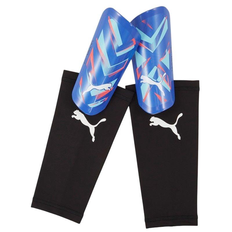 Adulto Unisex Ultraleggero Parastinchi Set Puma Nero Blu 3/4