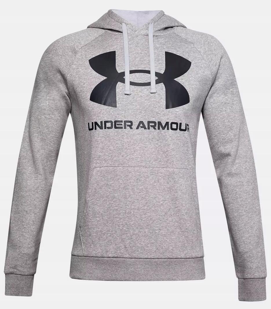 Sweat À Capuche Entraînement Style Gros Logo RIVAL Homme (Gris) 2/7