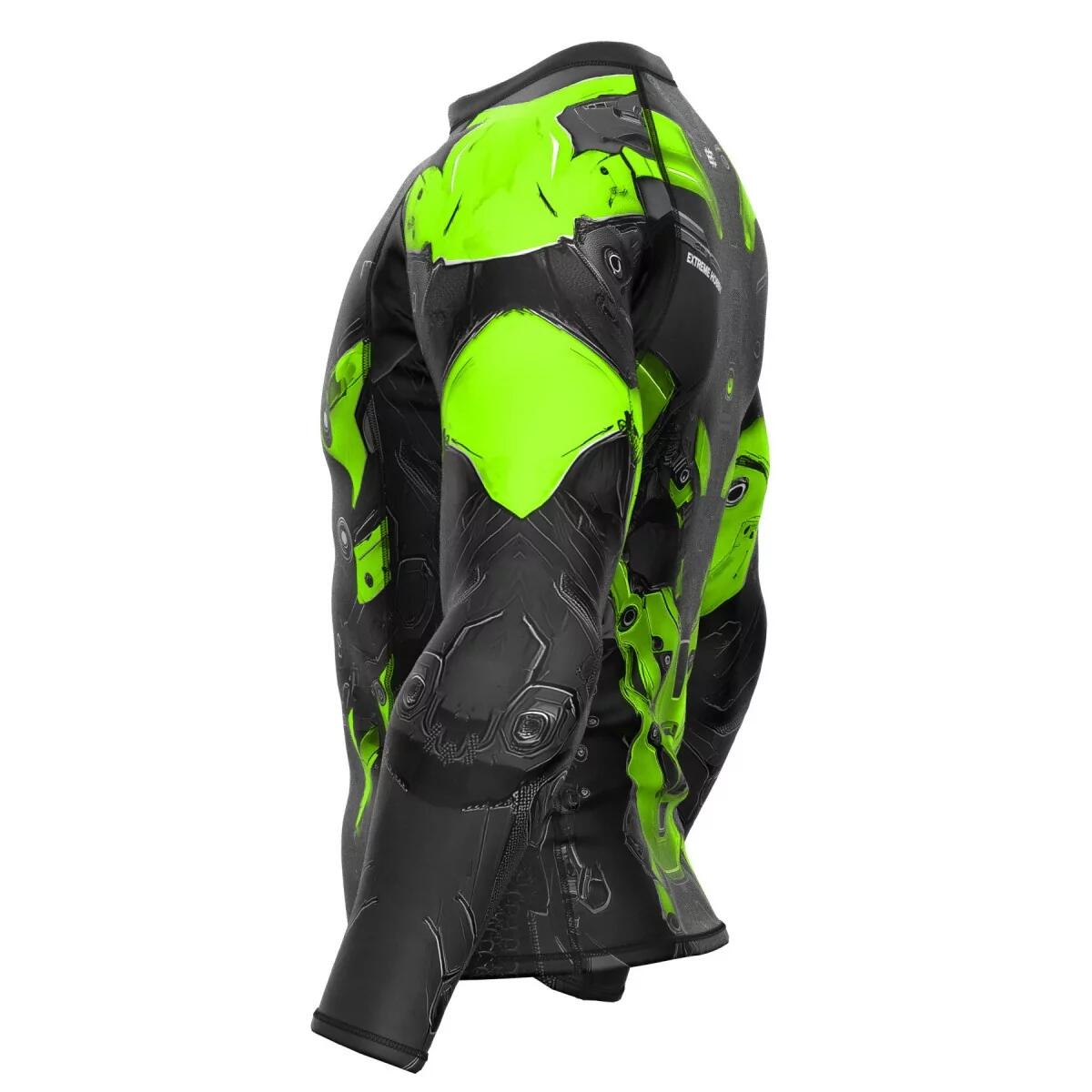 Langarm rashguard voor heren voor MMA EXTREME HOBBY IRON FORCE 4/6
