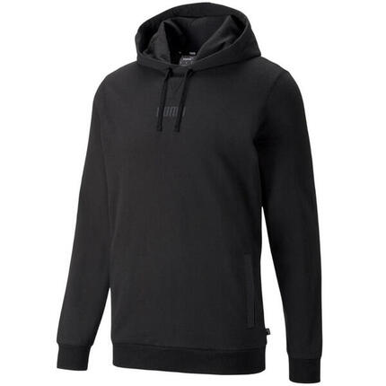 Modern Basics" Kapuzenpullover für Herren Schwarz