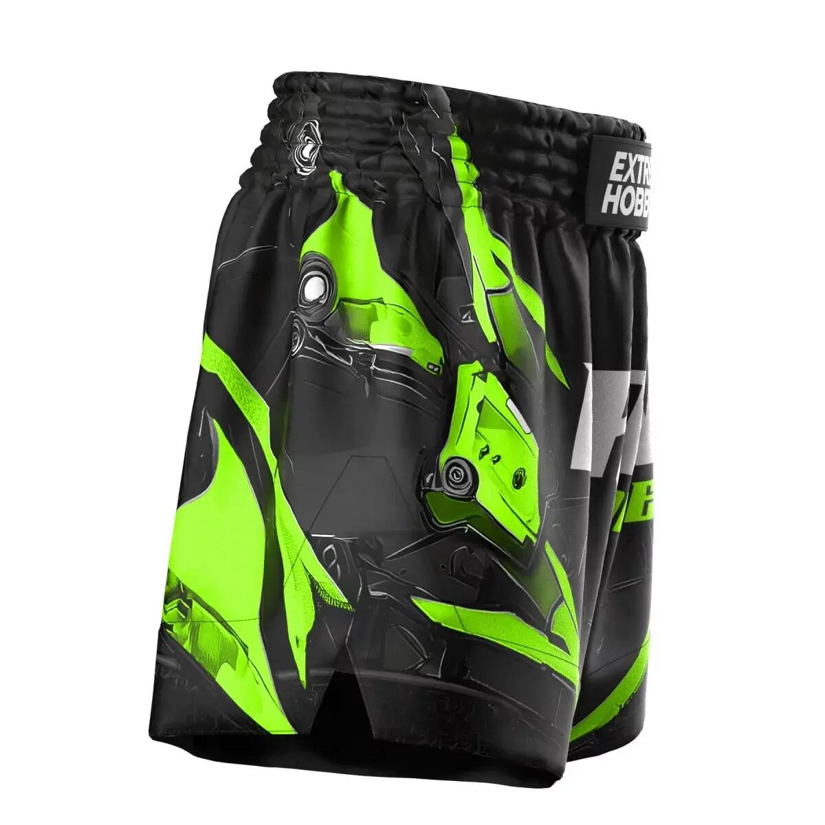 Muay Thai Shorts für Herren EXTREME HOBBY IRON FORCE 4/8