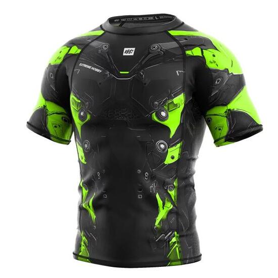 Rashguard homme à manches courtes pour le MMA IRON FORCE