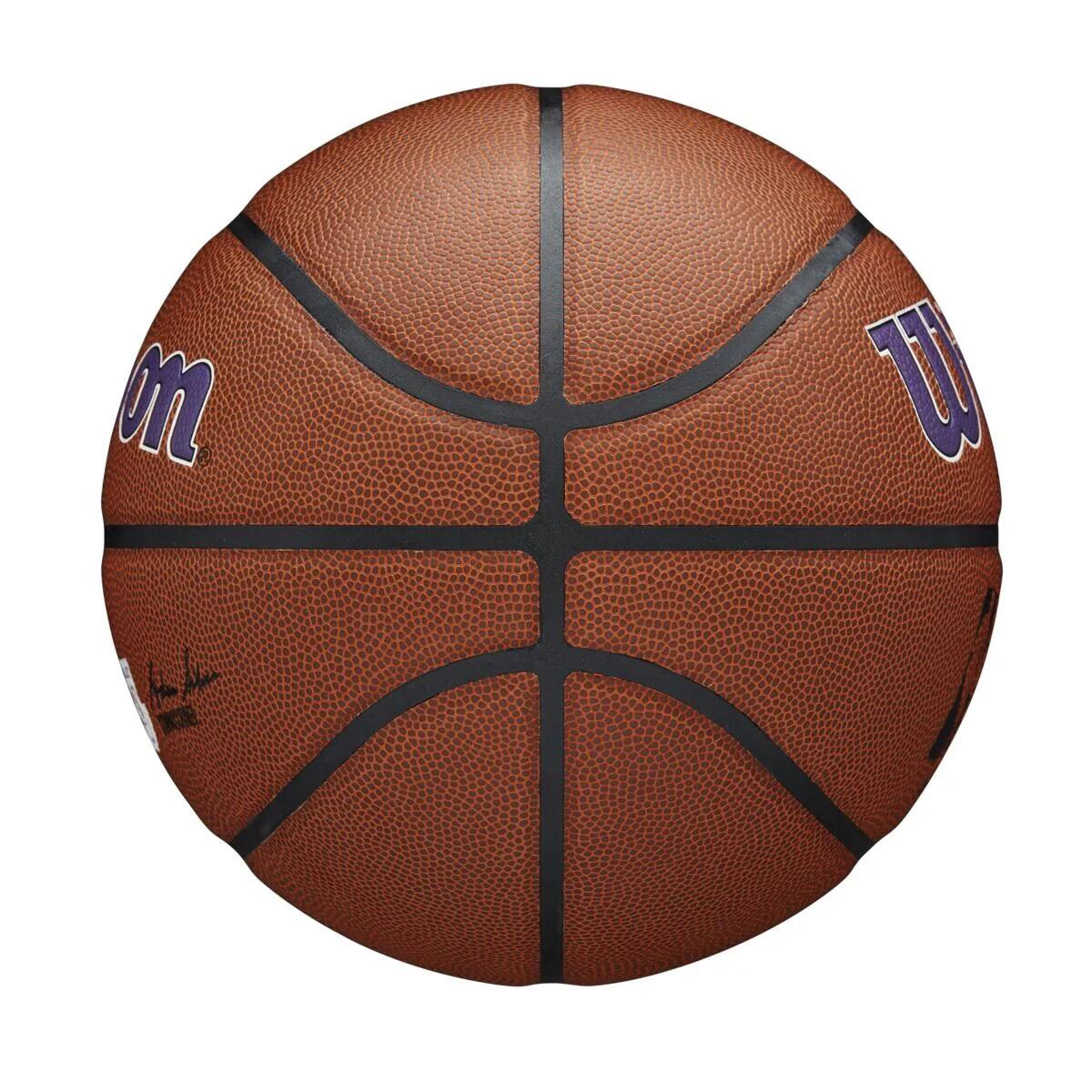 Pallacanestro Los Angeles Lakers Wilson Team Alliance Marrone 7 3/5