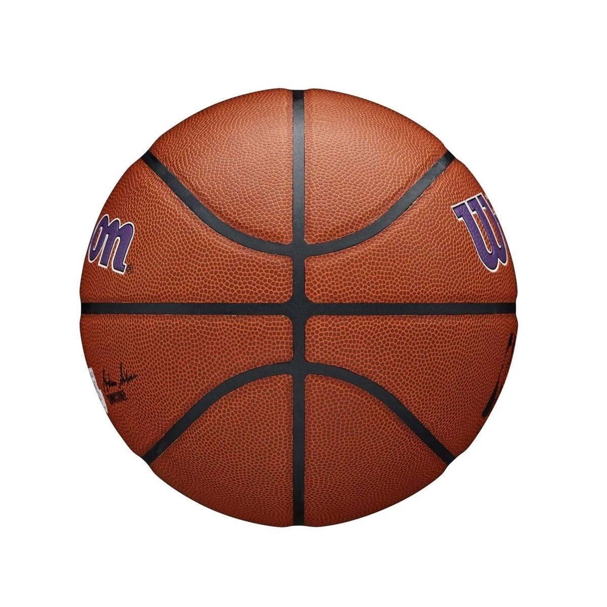 Pallacanestro Los Angeles Lakers Wilson Team Alliance Marrone 7 4/5