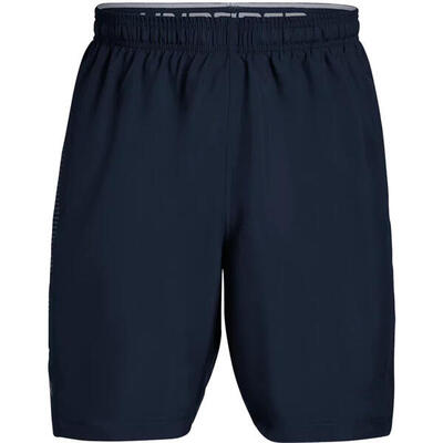 Grafische heren shorts (marineblauw)