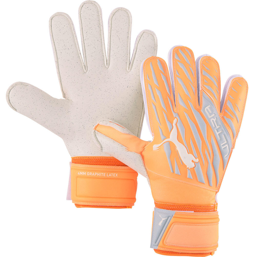 Gants De Gardien De But PROTECT Adulte (Orange / Gris) 1/3