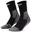 Sosete de drumeție CEP Light Merino Mid-Cut - Negru/Gri - Femei