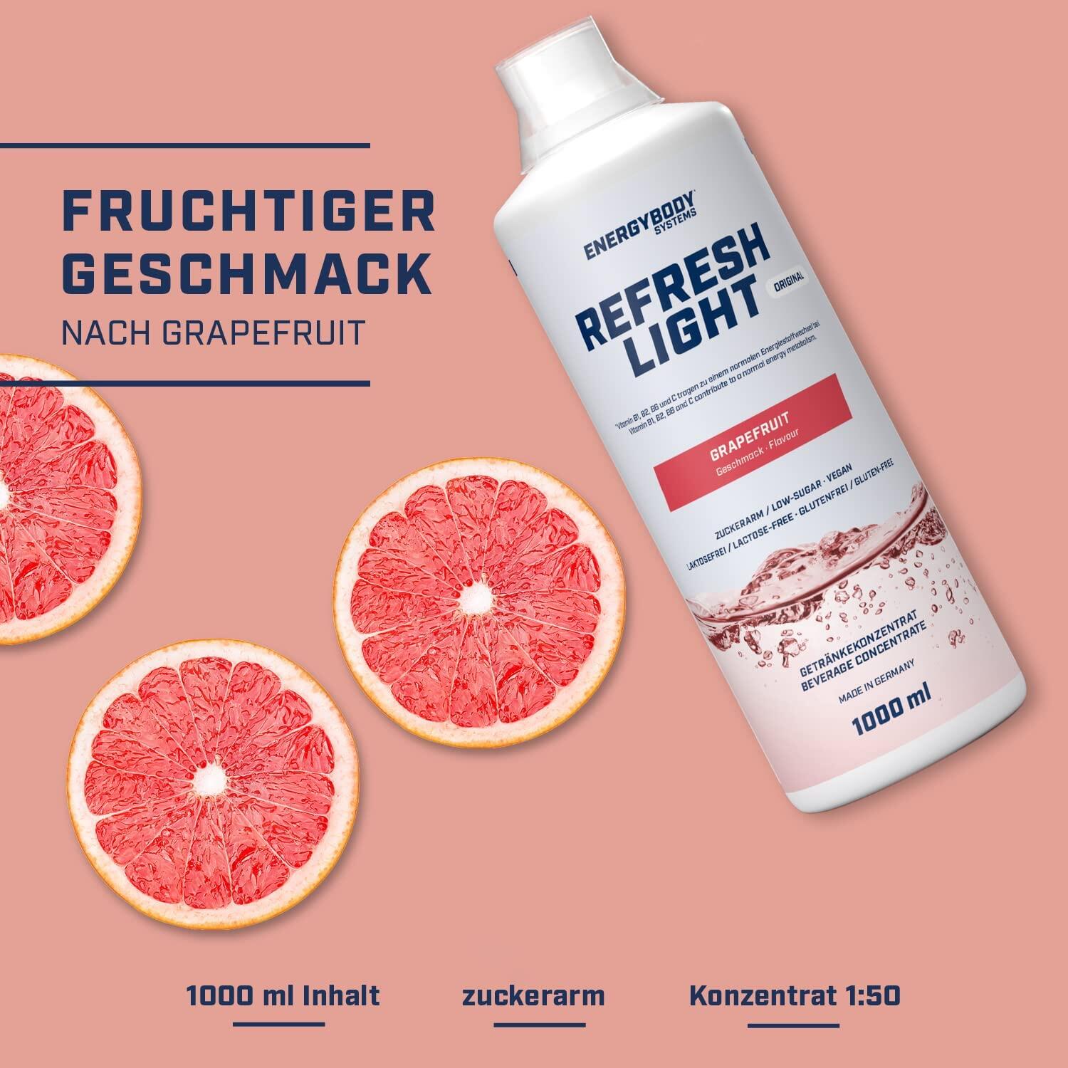 Refresh Light Getränkekonzentrat mit Vitaminen, Grapefruit, 1 Liter 2/4