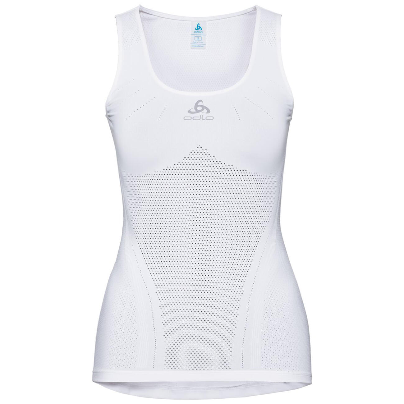 Odlo Women´s Top crew neck singlet BREATHE white Größe XS 3/5