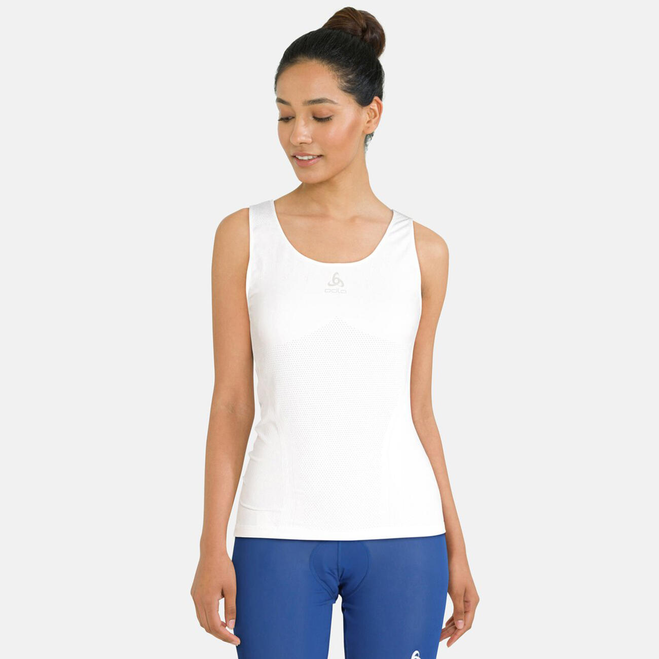 Odlo Women´s Top crew neck singlet BREATHE white Größe XS 4/5