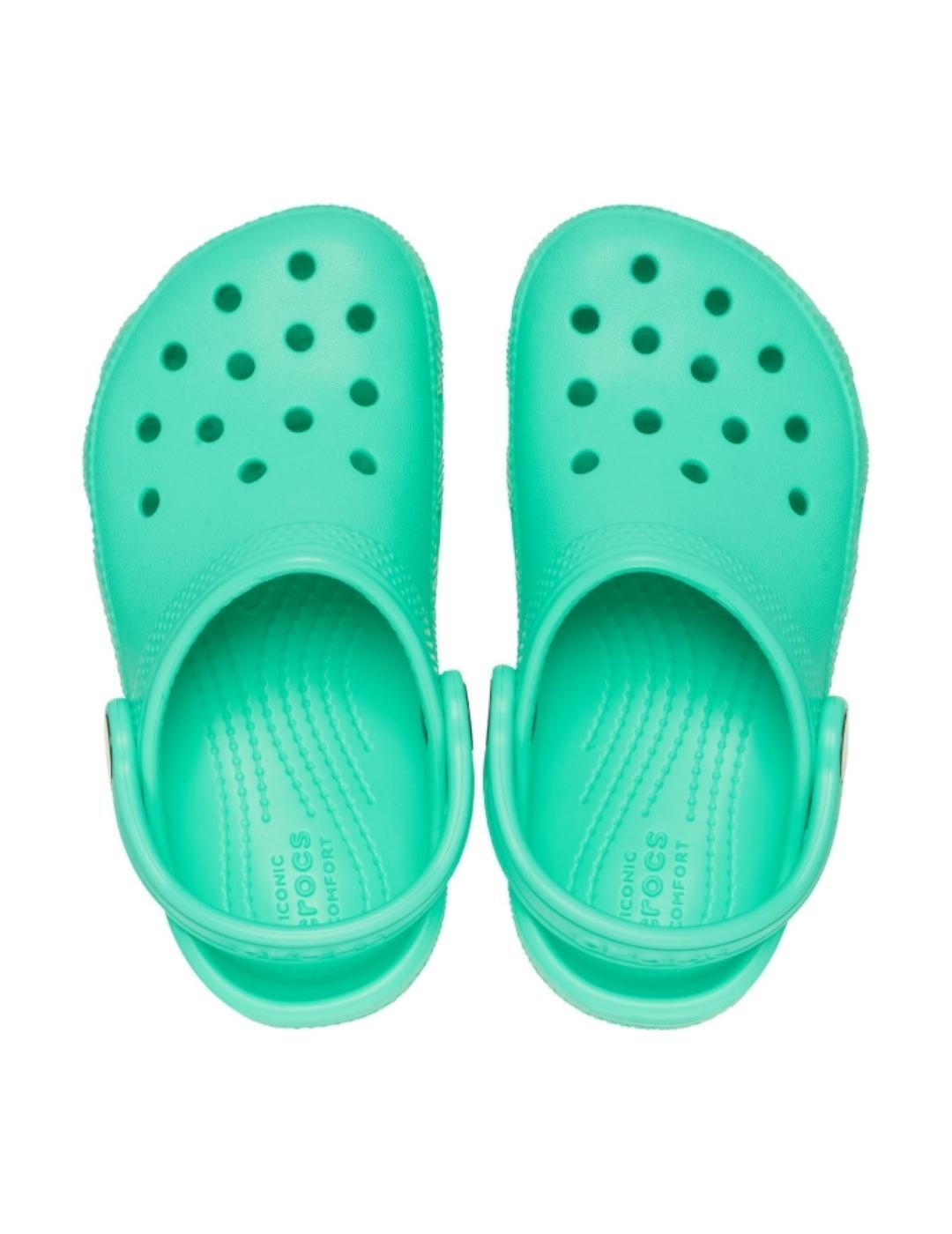 Sandalias para Niño Crocs Classic 3wm Turquesa 3/3