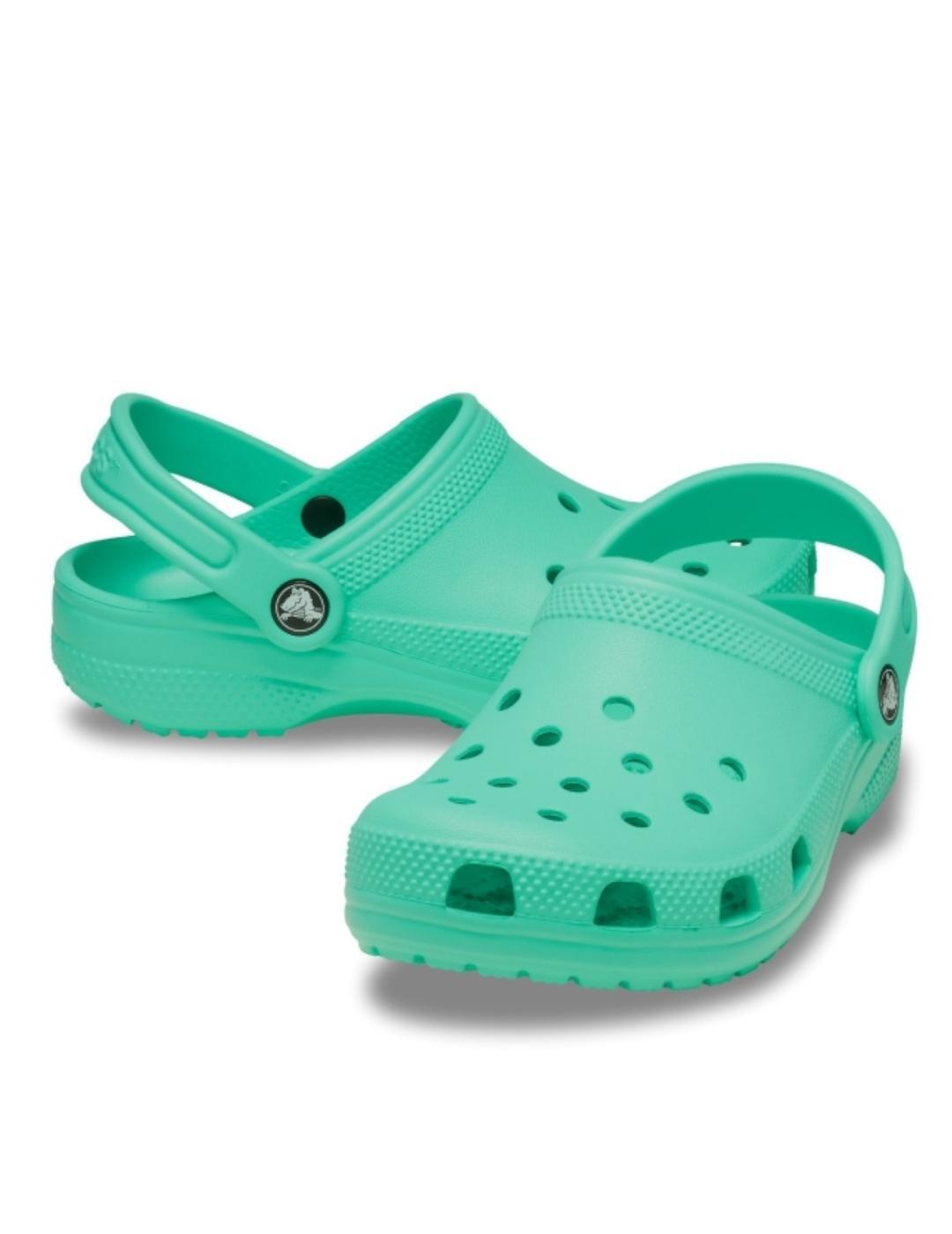 Sandalias para Niño Crocs Classic 3wm Turquesa 2/3